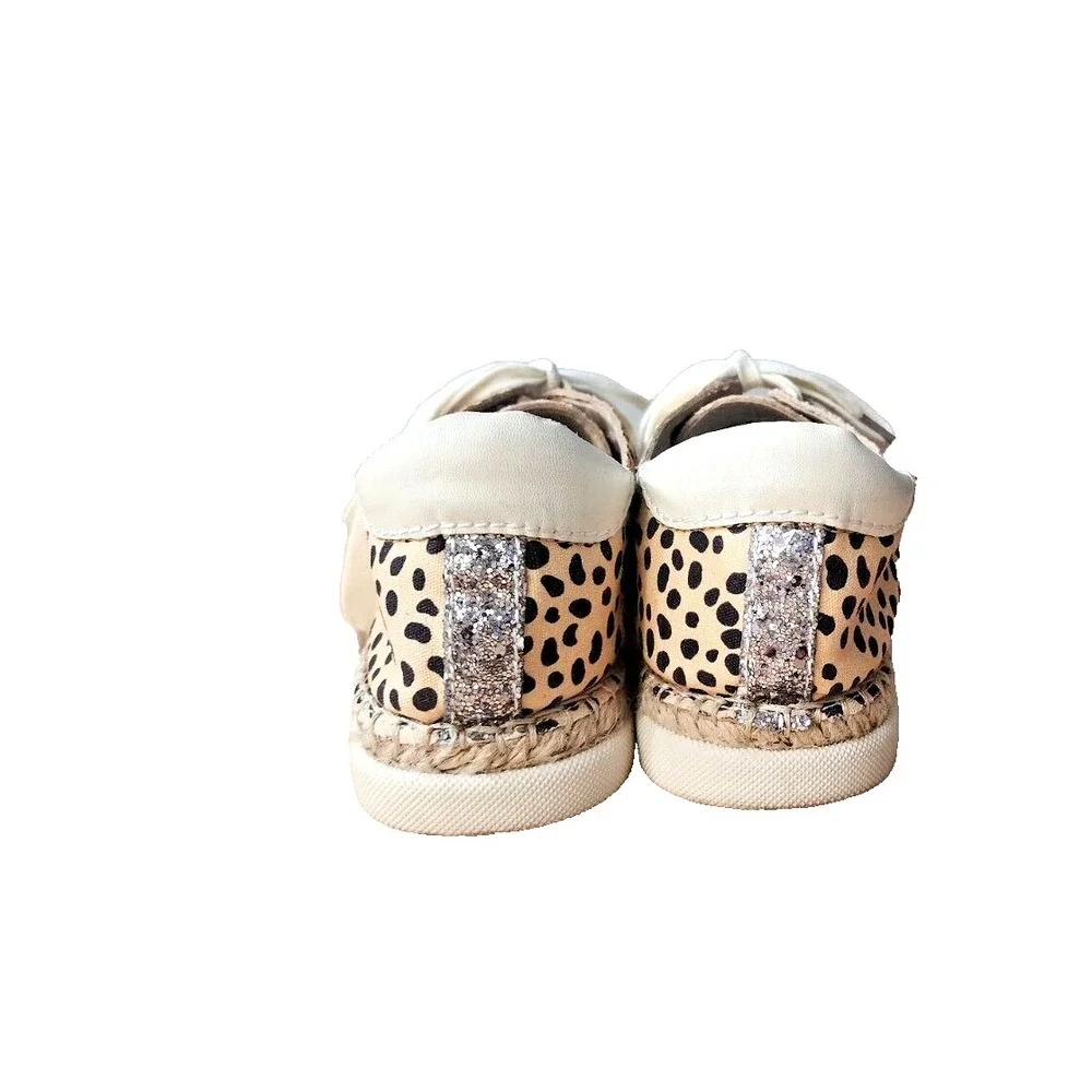 Dolce Vita Morris Espadrille Women's Cheetah Print Sneaker Size 9M‎